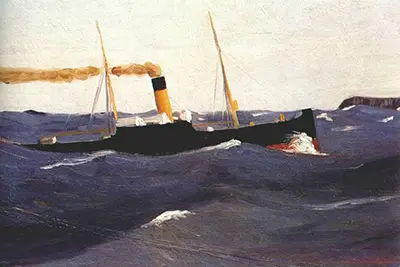 Tramp Steamer Edward Hopper